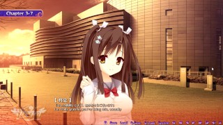 【エロゲー サノバウィッチ(Sabbat of the Witch) プレイ動画24】パフェ食べてる爆乳憧子先輩が可愛すぎる！(エロゲー実況)