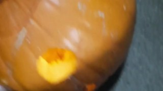 Jack-off-Lantern - HALLOWEEN PUMPKIN FUCK - 