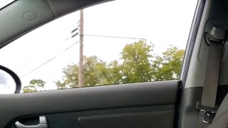 Floppy ginger dick out for a drive!