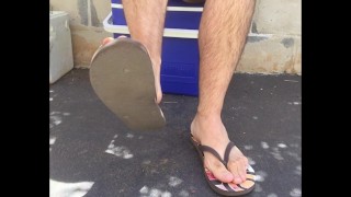 New flip flops / Sandals need to break them in so they are nice and comfortable- Manlyfoot