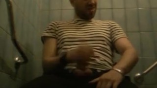 MasturbaBULL - I jerk off in the restaurant toilets