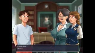Sumertime Sagga:College Guy With Huge Dick-Ep9