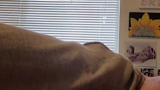 Peeing my bed and masterbating