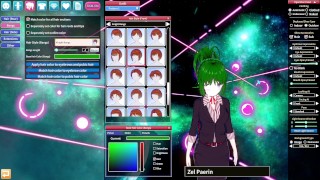 Let's Play Koikatsu! Part 1 - Making (& Railing) Zel