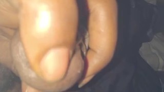 Bbc virgin rubbing cock till it explodes with a huge load 