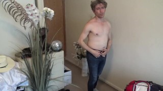 Hot Male Goes Underwear XXX Shopping and We Watch Him Strip!