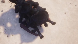 Furry gangbang | wild life | 3