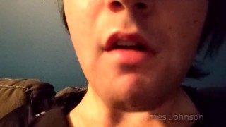 A Guy Chewing Gum for 5 Minutes