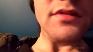 A Guy Chewing Gum for 5 Minutes