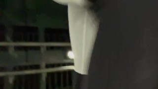 PUBLIC BRIDGE BULGE ** walking home after Gym **