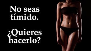 JOI - Masturbate con mis grandes pechos. Voz española.