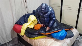 Cum my Sleepingbag down