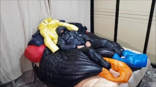 Cum my Sleepingbag down