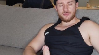 Hot cum Drips from thick dick