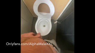 Straight Guy Public Toilet Piss Compilation
