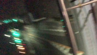 While playing with my erect cock and walking naked all around area of my family clinic _ 211002-2