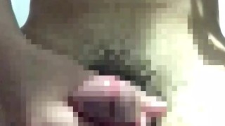 【series:masturbation】cumshot towards the camera（with ejaculation）