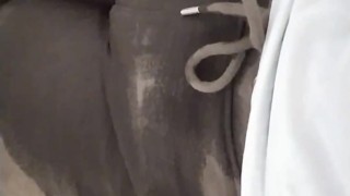 Guy Pissing Pants - POV