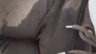Guy Pissing Pants - POV