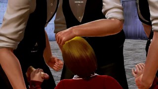 Insatiable whore sucks cocks | hot_cartoons