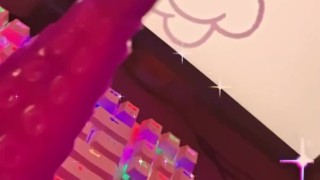 Egirl Fucks Tentacle on Gaming Chair