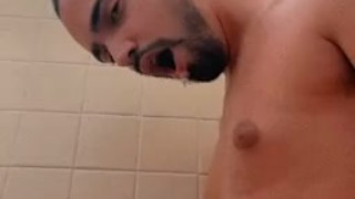 Playing with my piss 