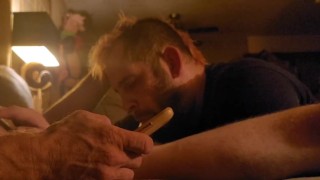 Straight Guy Fucks My Mouth & Throat - JohnnyTrigger