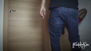 My first cuckold experience with a sex swing!! A tinder fantasy with a stranger! Two creampies
