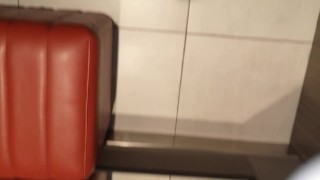 Changing room jerk off