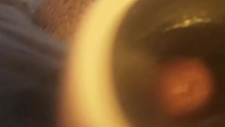 Using new toy in friends room without him knowing