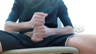 Man Jerks Off His Hurt Cock For An Exploded Vein I Think I Jerked Too Hard Yesterday🤒