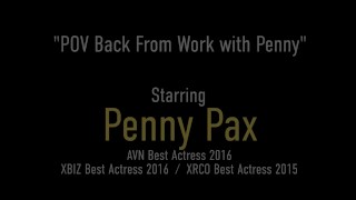 Horny Ginger Porn Star Penny Pax Creams For You In Hot POV!