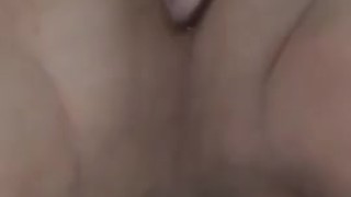 Taking that Horse Dildo balls deep