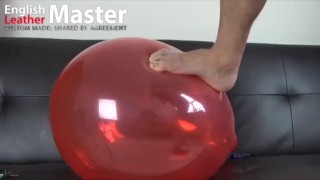 Guy blows up balloons, pops them and humps them PREVIEW