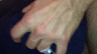 Guy Moaning While Fucking Pillow & Towel/ Cum Without Hands + Bonus Material