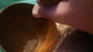 I prepare my cumshot to drink it👅🔥🔥💦💦