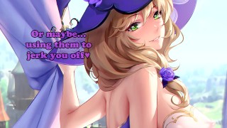 Hentai JOI - Lisa's Special Training Session, Session 1 (Edging, Teasing, Boob Job, Genshin Impact)