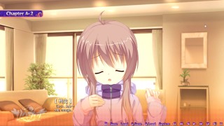 【エロゲー サノバウィッチ(Sabbat of the Witch) プレイ動画30】巨乳憧子先輩に勉強中おっぱいを押し当てられて・・・(エロゲー実況 Hentai game live video
