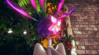 Neeko Blowjob + Cowgirl in the garden Complete Edition