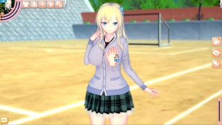【エロゲーコイカツ！】僕は友達が少ない 柏崎星奈3DCG巨乳アニメ動画(はがない)[Hentai Game Koikatsu! Haganai Sena kashiwazaki(Anime 3DCG