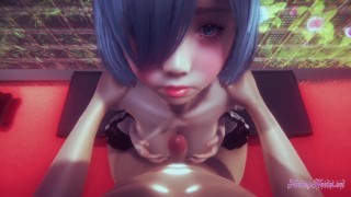 Re Zero Hentai - Rem Part 4 (Uncensored)