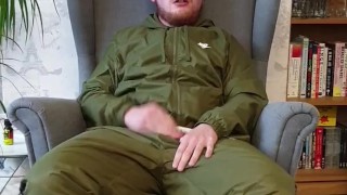Shiny nylon Nike tracksuit