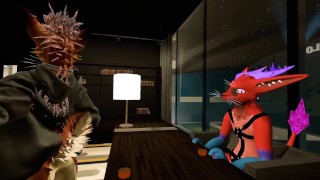 Furries fucking in the office