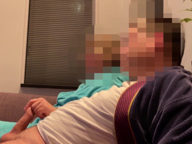 Casual Handjob From Wife While Watching Tv on Couch - Free Porn Videos -  YouPorn
