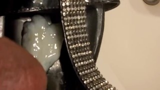 black sandal shoes cum