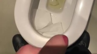 Dorian Hawke | Solo Toilet Masturbation | Part 2