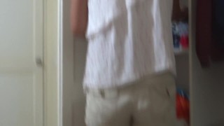 My wife on vacation at the beach masturbates and fucks with my best friend