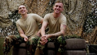 ActiveDuty - Fiery Flip Fuck For Two Muscle Hunks