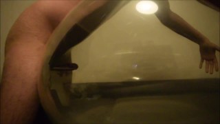 Balloon fuck and cum
