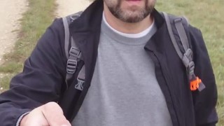 Im November halbnackt wandern, fast erwischt